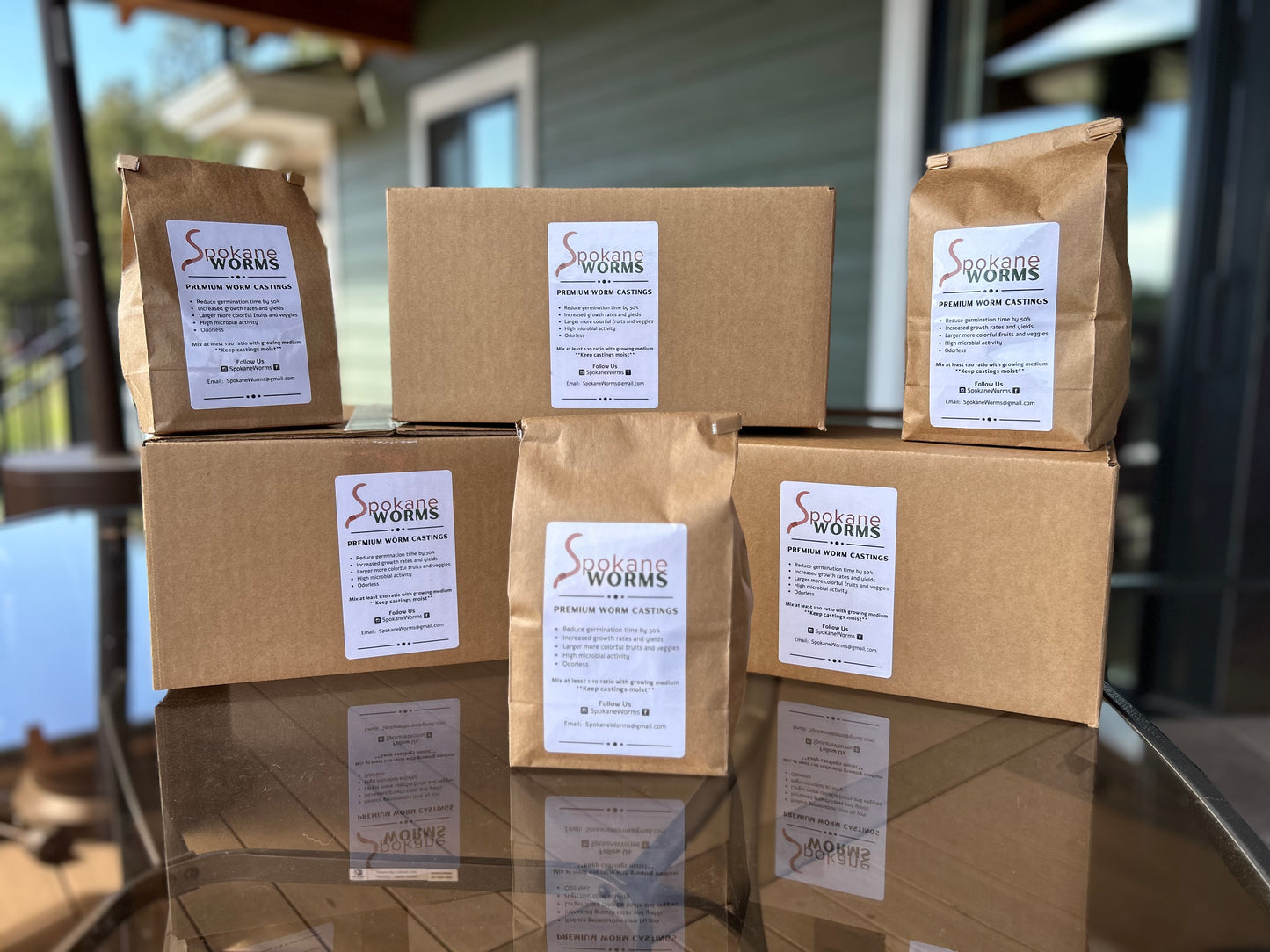 Vermicast - 4 gallon box