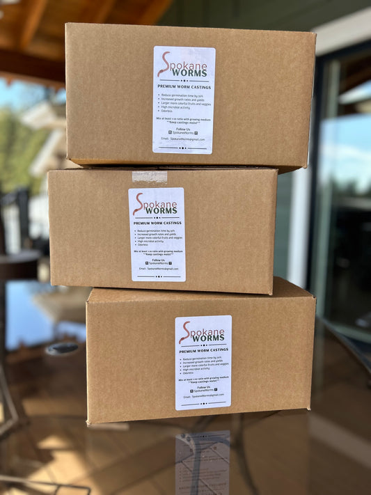 Vermicast - 4 gallon box