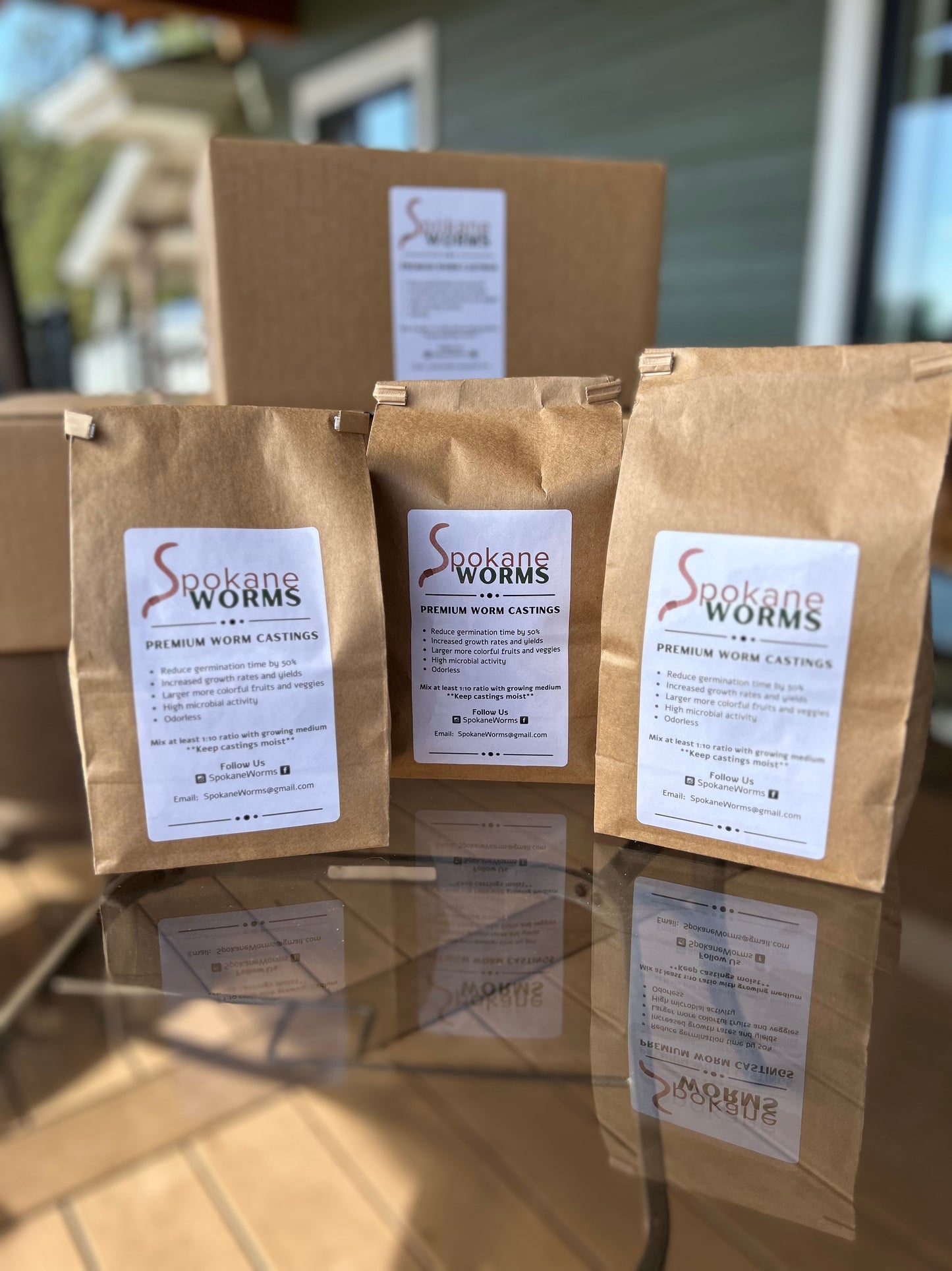 Vermicast - 1/2 gallon bag