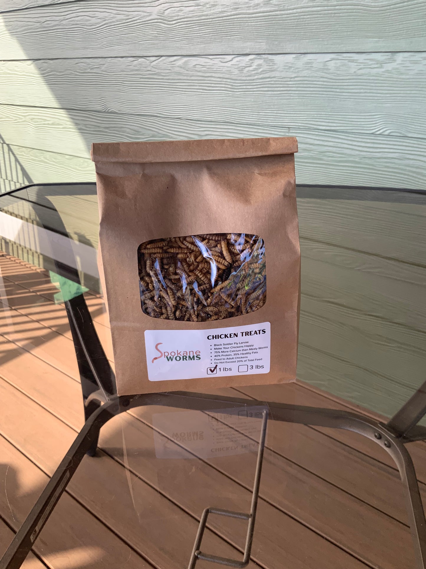 BSFL Chicken Treats - Small Bag