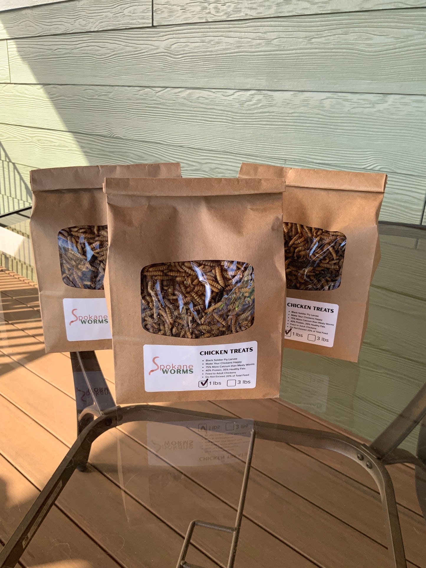BSFL Chicken Treats - Small Bag