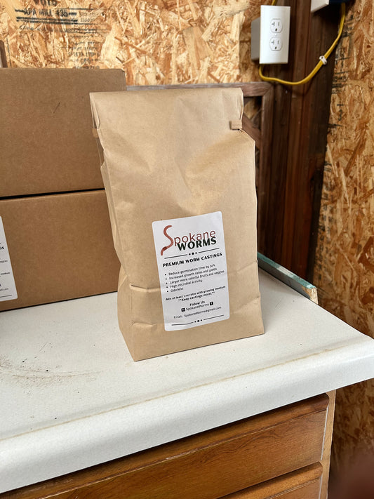 Vermicast - 1 gallon bag